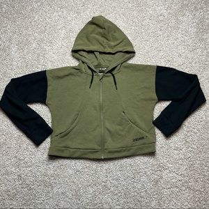 Gymshark Zip Up Cropped Hoodie